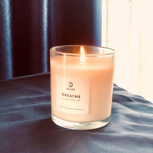 Breathe scented candle